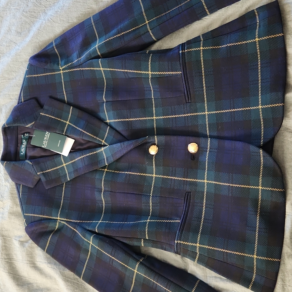 Lauren Ralph Lauren Plaid Blazer